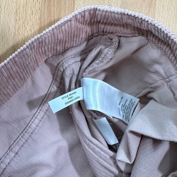 J. Crew High-rise Tapered Corduroy Pant Blush Pink Wide Wale Corduroy size 12 - Picture 9 of 9